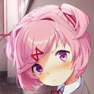 🌟 emoji dokidokiliteratureclub — @nightlightoO3 Telegram sticker 12 of 55