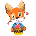 😘 emoji Ferdinand Fox Telegram sticker 2 of 31