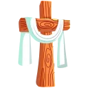 🙏 emoji Светлой Пасхи! @Sticker_Awwww Telegram sticker 13 of 51