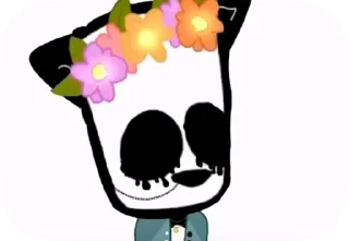 💀 emoji Лаванда Свайдер (Kurotochi_art) Telegram sticker 12 of 42