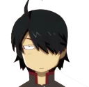 😐 emoji Monogatari Telegram sticker 1 of 29