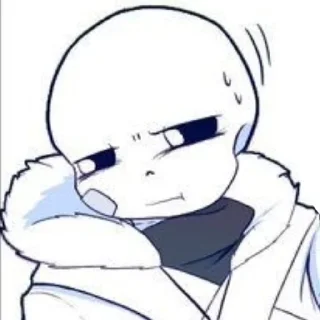 Sticker from Cross sans