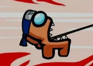 😛 emoji Амонг ас Telegram sticker 13 of 17