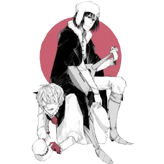 💙 emoji Достогоголь~ @stikers_animeLove Telegram sticker 11 of 23