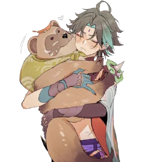 🤗 emoji Геншин:3 ~ @stikers_animeLove Telegram sticker 19 of 120