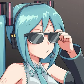 😎 emoji ༉‧₊˚@bezdomnyefei ❀༉‧₊˚. Telegram sticker 9 of 78