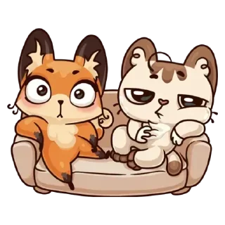 💟 emoji Лиса Telegram sticker 11 of 30