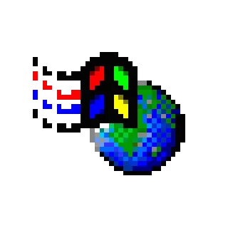 🪐 emoji Windows 98 Telegram sticker 4 of 105