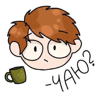 ☕ emoji домовские ребята Telegram sticker 7 of 11