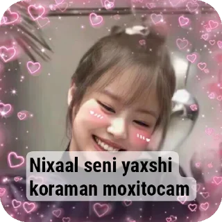 🥰 emoji 𝗤𝗨𝗟𝗨𝗡𝗔𝗬𝗫𝗢𝗡𝗟𝗔𝗥 un Minsodan😂 Telegram sticker 23 of 58