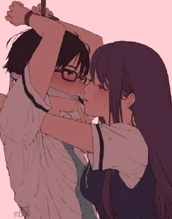 Sticker from anime love