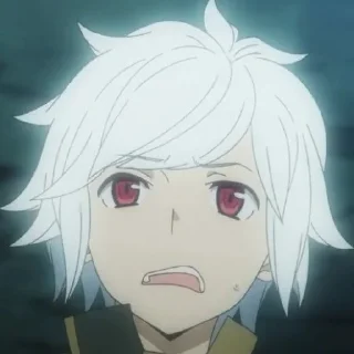 😐 emoji Danmachi Telegram sticker 12 of 14