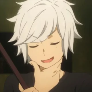 😏 emoji Danmachi Telegram sticker 14 of 14