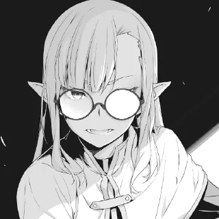 🤓 emoji Danmachi Telegram sticker 9 of 14
