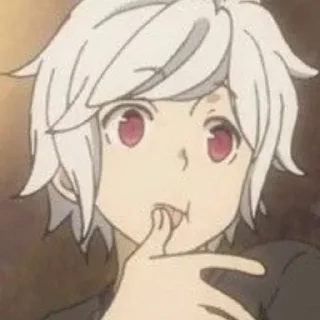😋 emoji Danmachi Telegram sticker 13 of 14