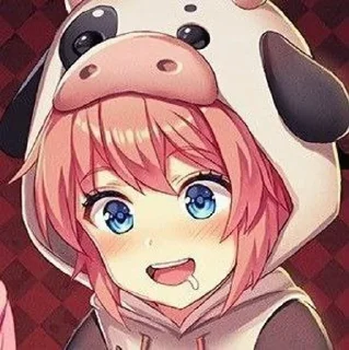 🐮 emoji 。*✧♡саёри♡✧⁠*⁠   。 Telegram sticker 19 of 41