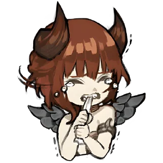 😢 emoji Лорд Байга и коллеги @Nyasticks Telegram sticker 10 of 25