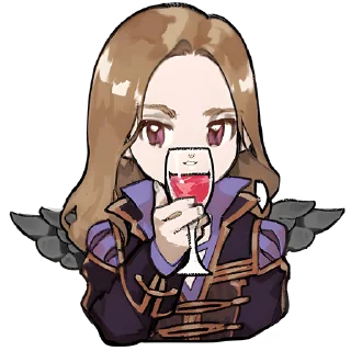 🍷 emoji Лорд Байга и коллеги @Nyasticks Telegram sticker 1 of 25
