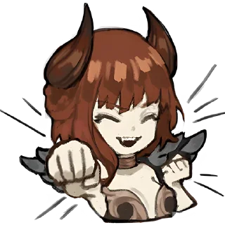 👊 emoji Лорд Байга и коллеги @Nyasticks Telegram sticker 16 of 25