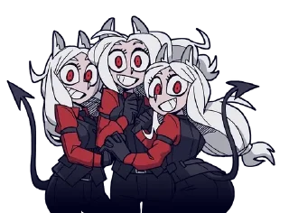 😃 emoji helltaker @noshe40 Telegram sticker 24 of 78