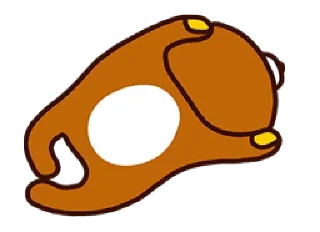 🐻 emoji Rilakkuma: Relaxing Days • @stickB00K Telegram sticker 6 of 114