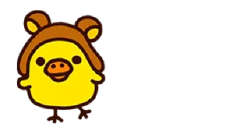🐤 emoji Rilakkuma: Relaxing Days • @stickB00K Telegram sticker 23 of 114