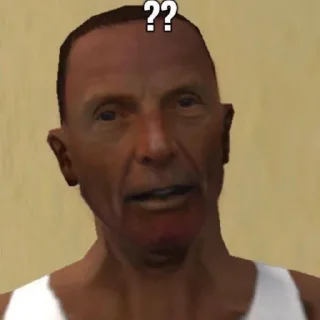 😐 emoji гта Telegram sticker 22 of 61