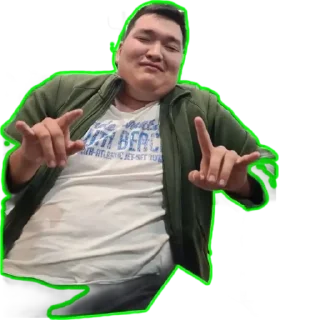 Sticker from Они