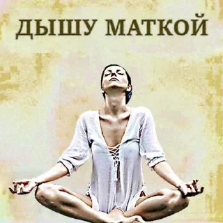 🧘‍♀️ emoji Больше стикеров 👉🏻 @stickertg4 Telegram sticker 12 of 120