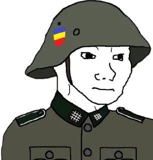 😔 emoji Iron Guard @karikatyri — @stckrRobot Telegram sticker 13 of 120