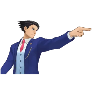 👉 emoji Phoenix Wright: Ace Attorney
Spirit of Justice Telegram sticker 9 of 96