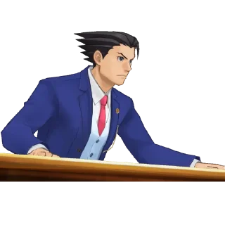 😠 emoji Phoenix Wright: Ace Attorney
Spirit of Justice Telegram sticker 8 of 96
