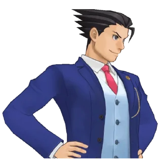 😏 emoji Phoenix Wright: Ace Attorney
Spirit of Justice Telegram sticker 12 of 96