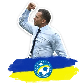 💪 emoji ФУТБОЛ УКРАЇНИ - @theukrfoot Telegram sticker 24 of 56