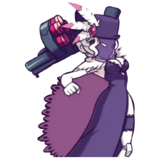 💜 emoji ⏤͟͟͞͞ Black Dahlia *.💜•°.* Telegram sticker 9 of 30