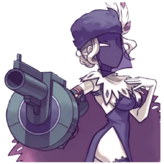 💜 emoji ⏤͟͟͞͞ Black Dahlia *.💜•°.* Telegram sticker 5 of 30