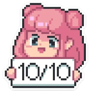👍 emoji Юмико ::: @st_pack Telegram sticker 18 of 39