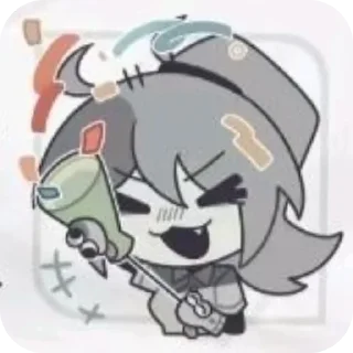 Sticker from Бумажное образование @anime4_arts