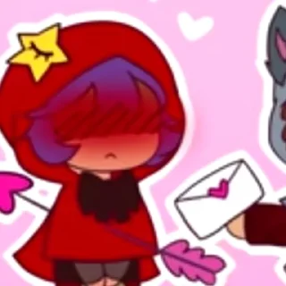 Sticker from sandy by @yeahvann!! | cr: its a rui