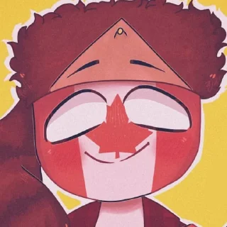 🇨🇦 emoji 𝘾𝙖𝙣𝙖𝙙𝙖 🇨🇦 @country_humans_stickersQwQ Telegram sticker 4 of 51