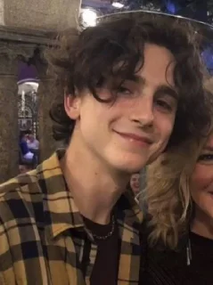 Sticker from timothee chalamet💓