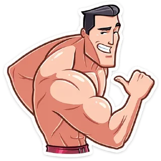 ☺ emoji Чад  (@TgSticker) Telegram sticker 24 of 48