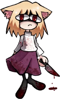 Sticker from Неко