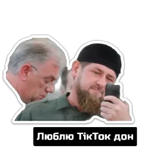 👍 emoji Кадирка Telegram sticker 18 of 24