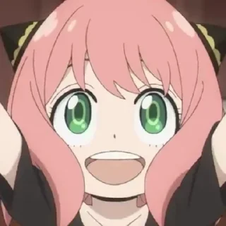 😄 emoji Аня Форджер как смысл жизни Telegram sticker 19 of 26