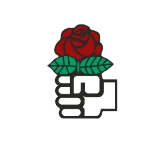 🤝 emoji 🌹𝑈𝑛𝑖𝑓𝑖𝑒𝑑 𝐿𝑒𝑓𝑡 𝑃𝑎𝑟𝑡𝑦🤝 Telegram sticker 11 of 47