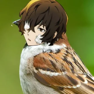 🐦 emoji Дазаёбушки @DazaiStickers Telegram sticker 24 of 25
