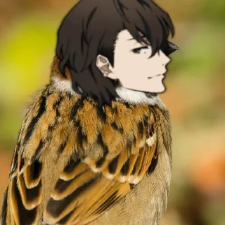 🐦 emoji Дазаёбушки @DazaiStickers Telegram sticker 14 of 25
