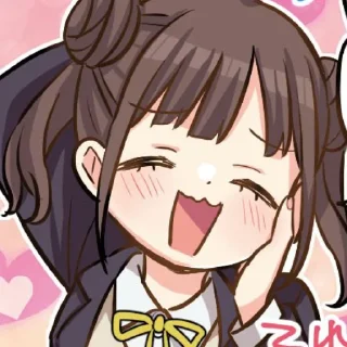 🥰 emoji shinymas 4koma Telegram sticker 20 of 120