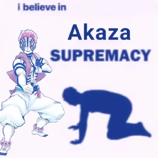 Sticker from Akaza🖇️